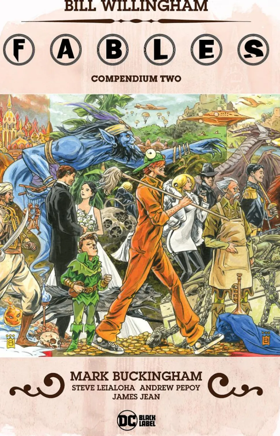 Fables - Compendium Volume 02 DC Black Label Trade Paperback Book