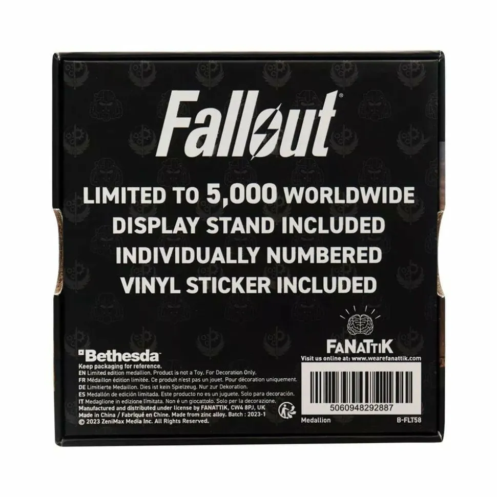 Fallout - Brotherhood of Steel Limited Edition Metal Medallion