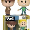 Fallout - Mysterious Stranger & Adamantium Skeleton Vynl. Vinyl Figure 2-Pack