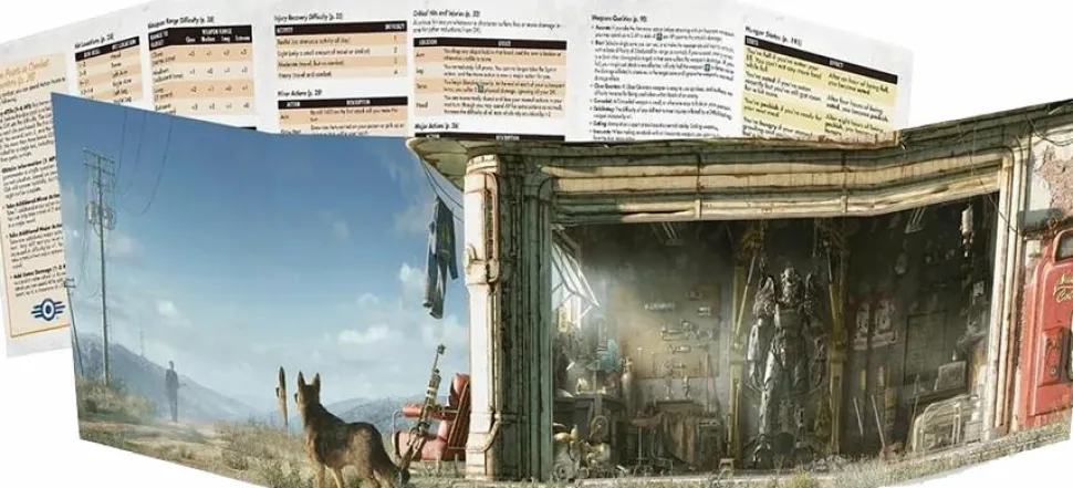 Fallout - The Roleplaying Game GM's Screen Booklet