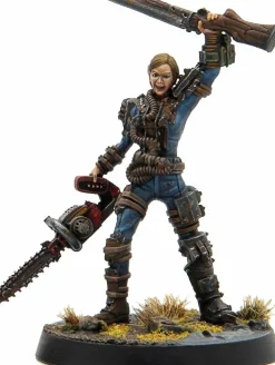 Fallout: Wasteland Warfare - Legends of Vault 76 Unpainted Multi-Part Resin Miniatures 3-Pack