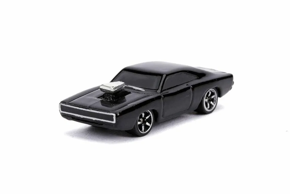 Fast & Furious - Dom's Charger R/T, Brian's Mitsubishi Eclipse and Brian's Ford F-150 SVT Lightning Nano Hollywood Rides 1.5" Die-Cast Vehicle Replica 3-Pack