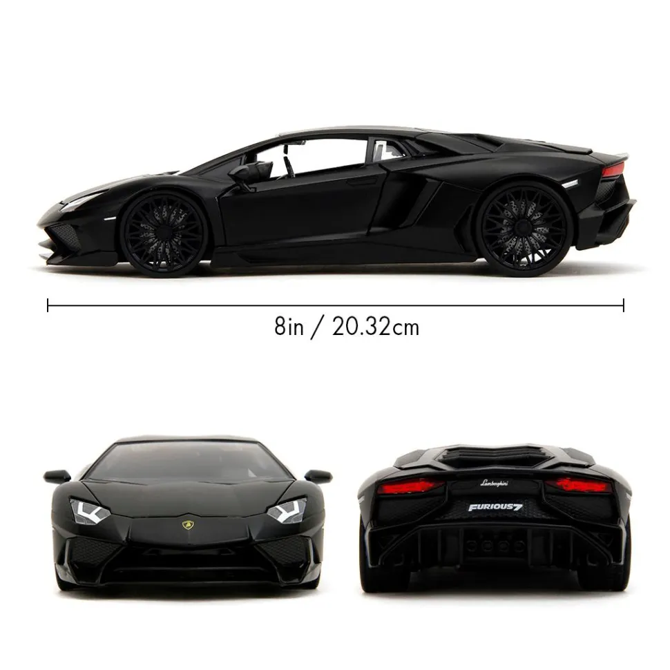Fast & Furious - Shaw's Lamborghini Aventador 1/24th Scale Die-Cast Vehicle Replica