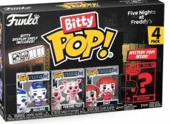Five Nights at Freddy's - Ballora, Funtime Foxy, Baby & Mystery Bitty Pop! Vinyl Figure 4-Pack