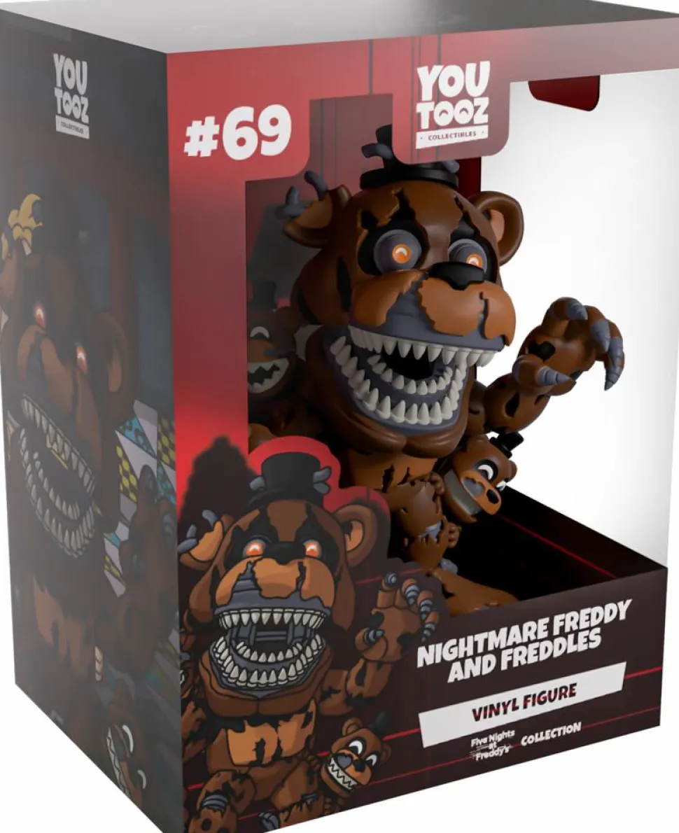 Five Nights at Freddy’s - Nightmare Freddy and Freddles 5" Vinyl Figure
