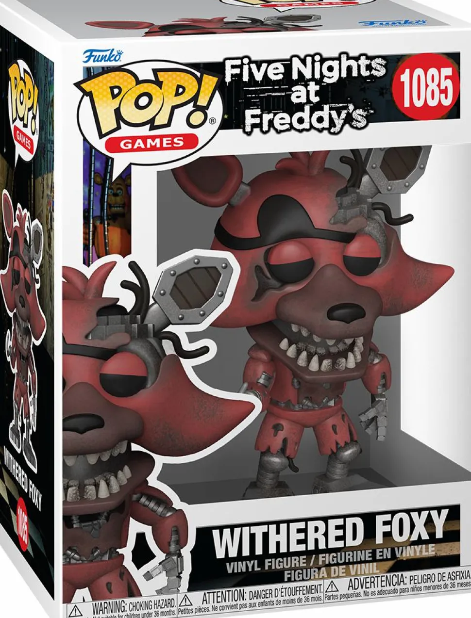 Five Nights at Freddy's - Withered Foxy Pop! Vinyl Figure