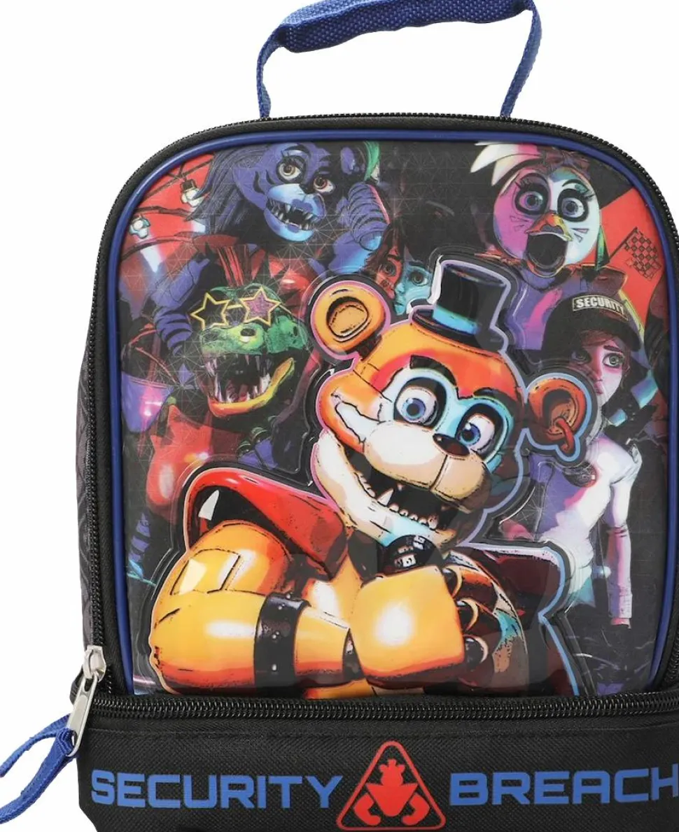 Five Nights at Freddy's: Security Breach - Full Cast 9" Insulated Lunch Box