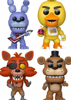Five Nights at Freddy's: 10th Anniversary - The Twisted Ones Pop! Vinyl Bundle (Set of 4)