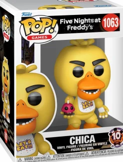 Five Nights at Freddy's: 10th Anniversary - Chica with Cupcake Pop! Vinyl Figure