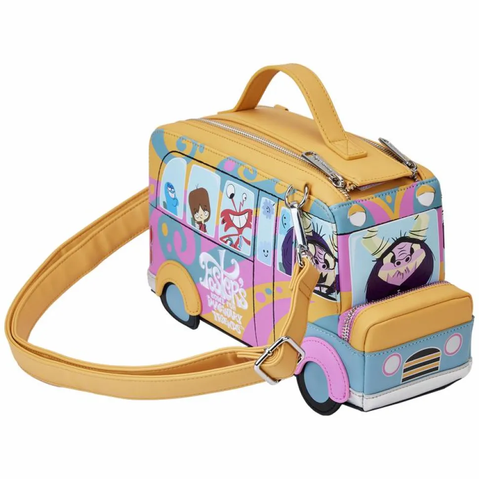 Foster’s Home for Imaginary Friends - Bus 6” Faux Leather Crossbody Bag