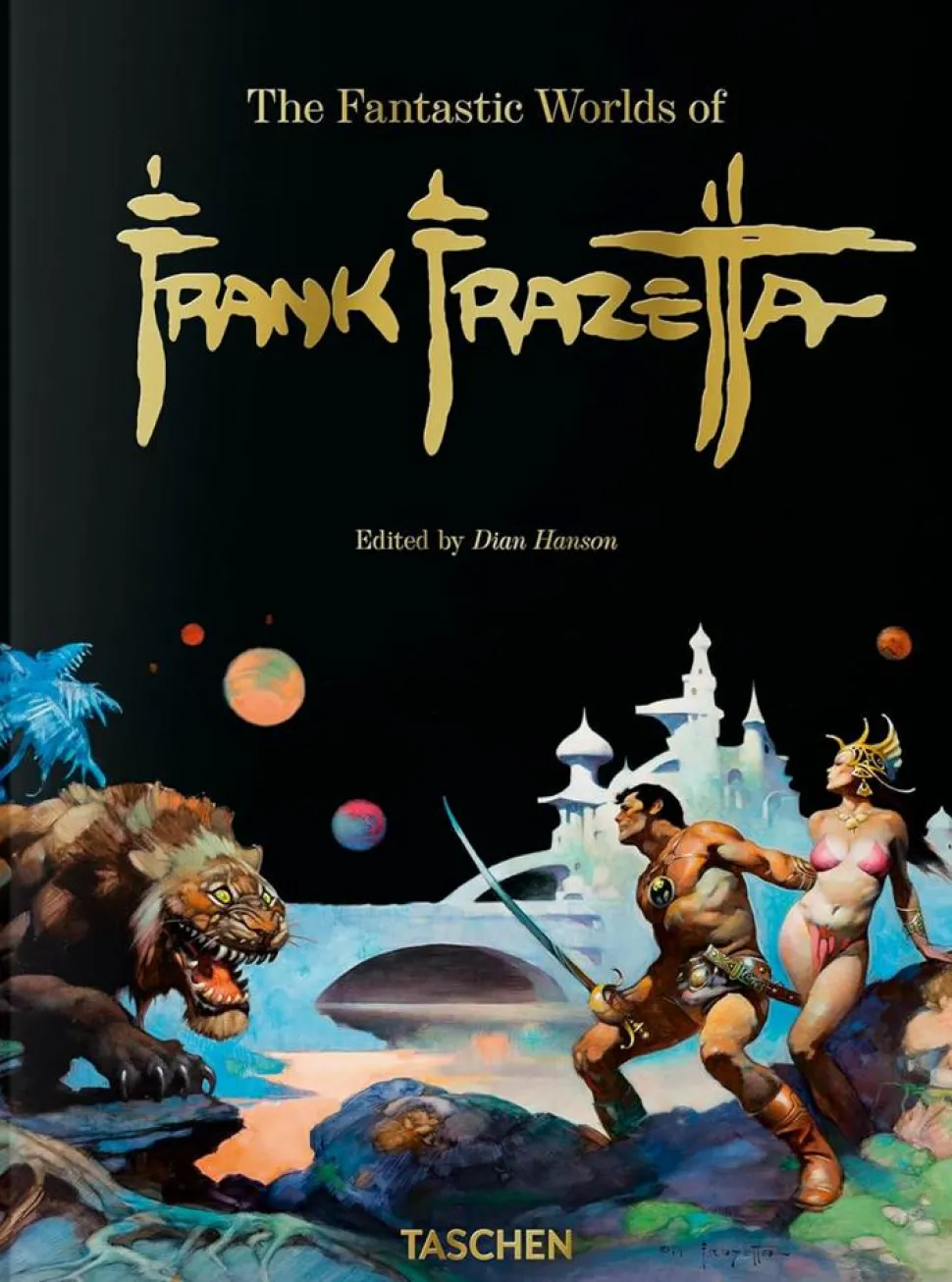 Frank Frazetta - The Fantastic Worlds of Frank Frazetta Taschen 40th Anniversary Hardcover Book