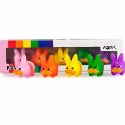 Frank Kozik - Mini Stache Labbit Pride 5-Pack Collector Box Set