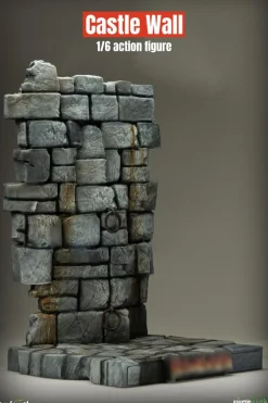 Frankenstein (1931) - Castle Wall 1/6th Scale Action Figure Diorama Accessory