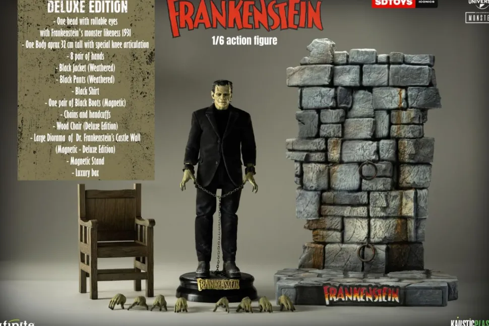 Frankenstein (1931) - The Monster Deluxe 1/6th Scale Action Figure