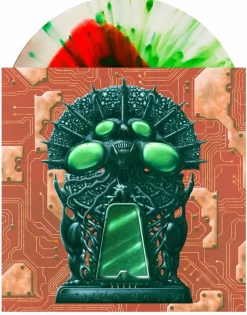 Frankie and the Witch Fingers - Data Doom LP Vinyl Record (Australian Exclusive Clear with Red Blob & Green Splatter "Blood Blister" Coloured Vinyl)