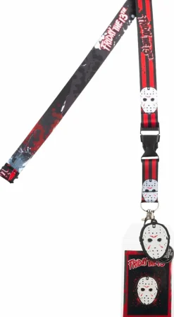 Friday the 13th - Lanyard with Mask Charm