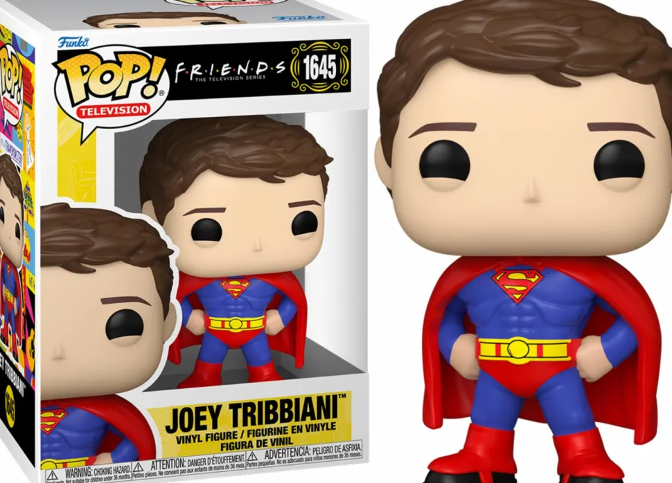 Friends - Joey Tribbiani in Superman Costume Pop! Vinyl Figure