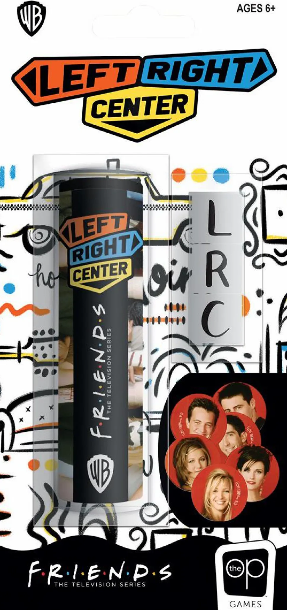 Friends - Left Right Center Dice Game