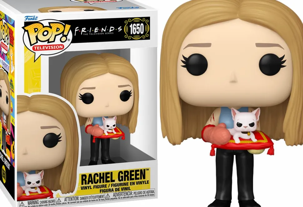 Friends - Rachel Green with Mrs. Whiskerson Pop! Vinyl Figure