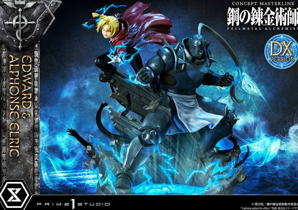 Fullmetal Alchemist - Edward & Alphonse Deluxe 1/6th Scale Statue