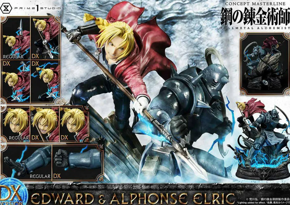 Fullmetal Alchemist - Edward & Alphonse Deluxe 1/6th Scale Statue