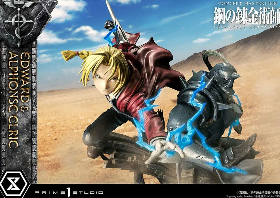 Fullmetal Alchemist - Edward & Alphonse Deluxe 1/6th Scale Statue
