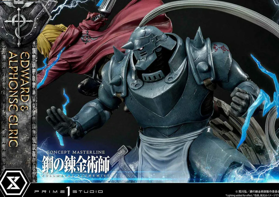 Fullmetal Alchemist - Edward & Alphonse Deluxe 1/6th Scale Statue