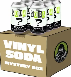 Funko SODA - Popcultcha’s 6-Pack of Tinnies Mystery Box (Includes 6 Mystery Funko Vinyl SODA Figures with Collector Can)