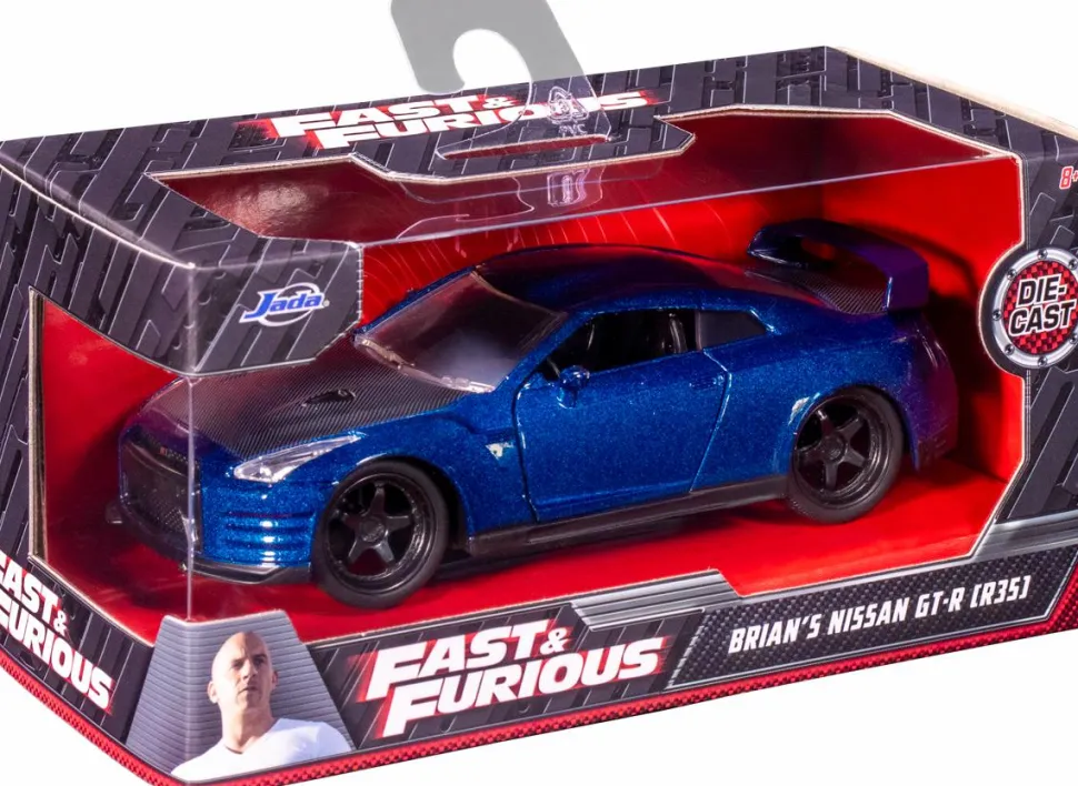 Furious 7 - Brian’s 2012 Nissan GT-R R35 1/32 Scale Die-Cast Vehicle Replica
