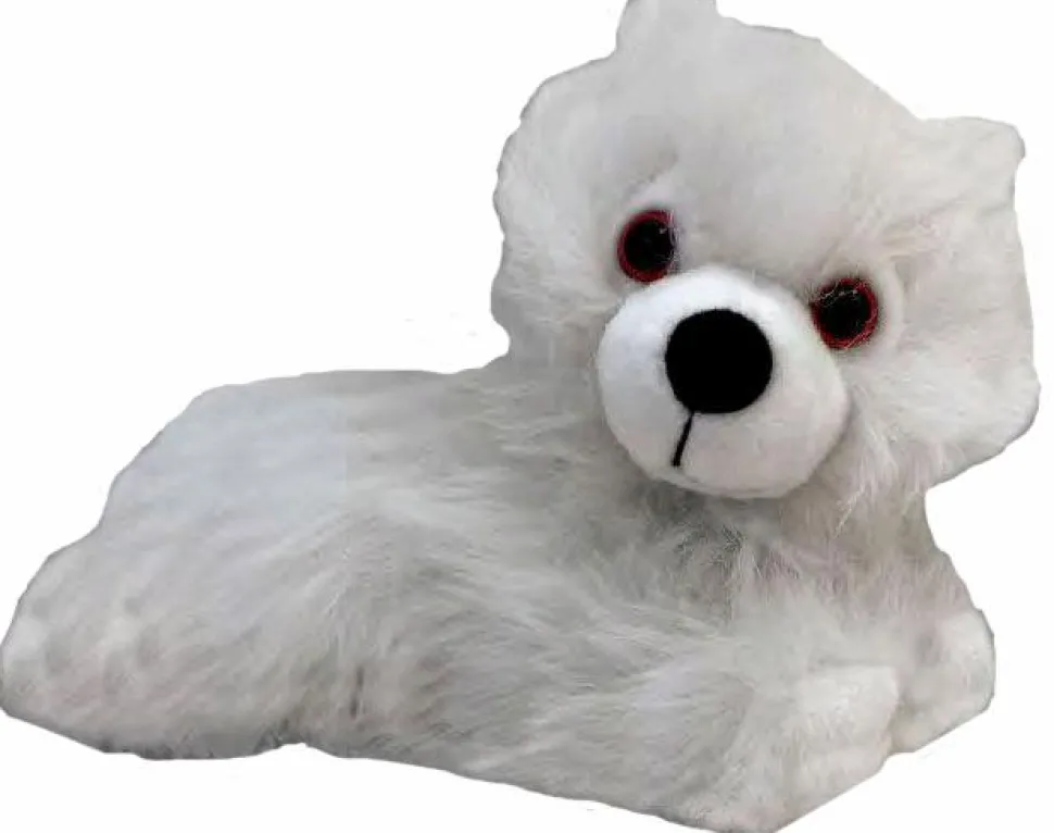 Game of Thrones - Prone Ghost Direwolf Cub Plush