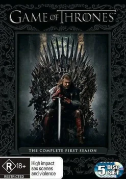 Game of Thrones - Season 1 DVD Box Set (5 Pack)