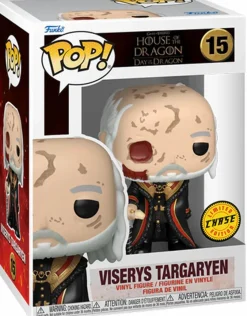 Game of Thrones: House of the Dragon - Masked Viserys Targaryen Pop! Vinyl Figure in Acrylic Pop! Protector (Chase Variant)