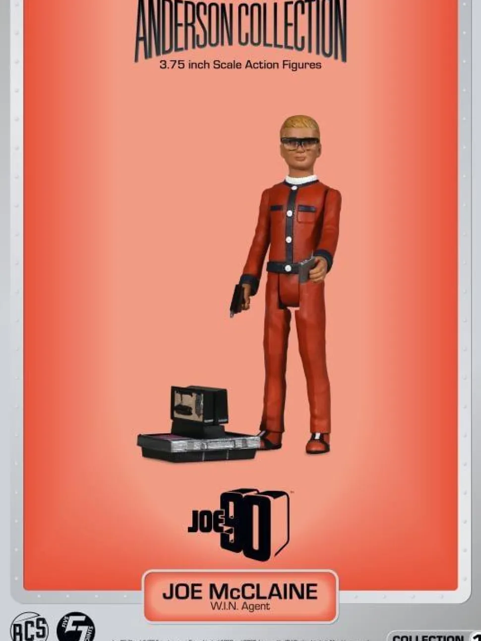 Gerry Anderson - The Anderson Collection Wave 1 3.75" Scale Action Figure Bundle (Set of 6)