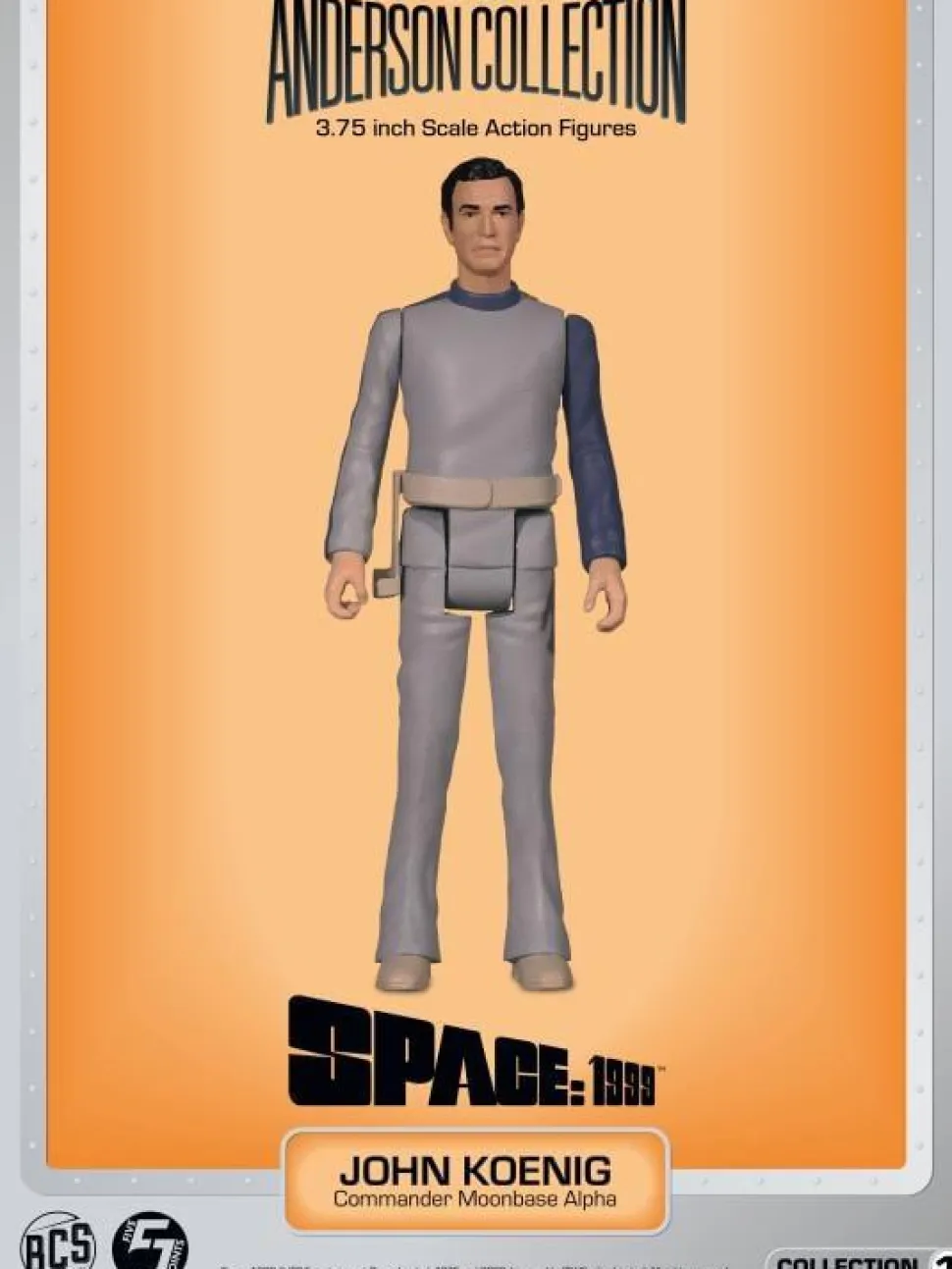 Gerry Anderson - The Anderson Collection Wave 1 3.75" Scale Action Figure Bundle (Set of 6)