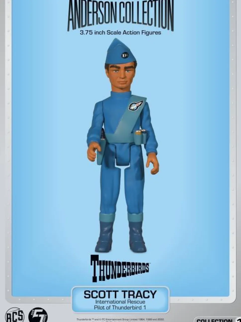 Gerry Anderson - The Anderson Collection Wave 1 3.75" Scale Action Figure Bundle (Set of 6)