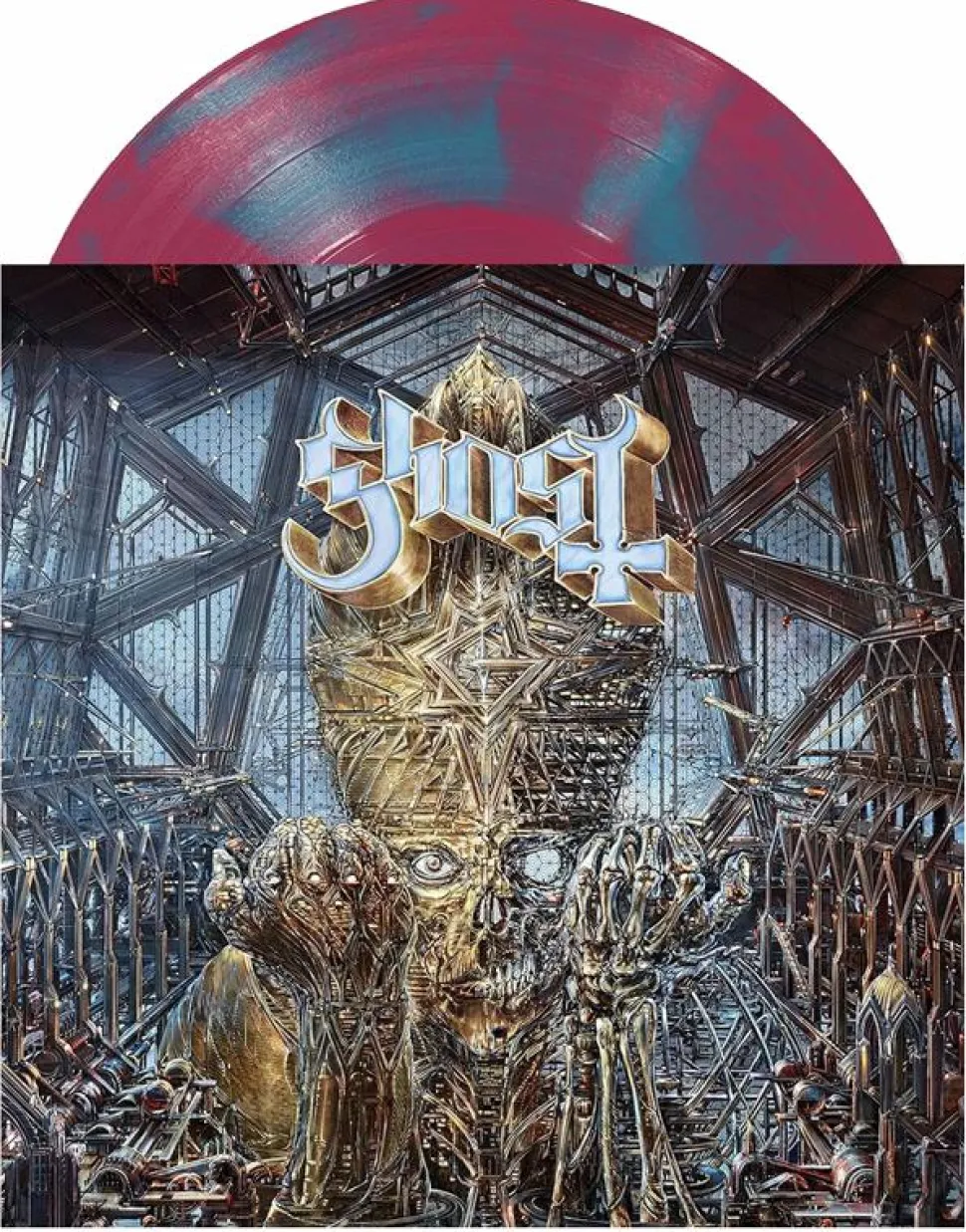 Ghost - Impera LP Vinyl Record (Australian Exclusive Maroon & Teal Coloured Vinyl)