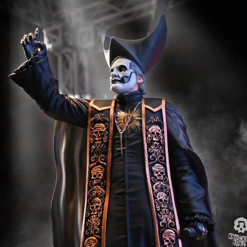 Ghost - Papa Emeritus IV (Black Robes) Rock Iconz 1/9th Scale Statue