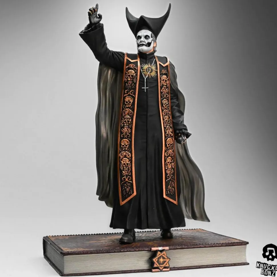 Ghost - Papa Emeritus IV (Black Robes) Rock Iconz 1/9th Scale Statue