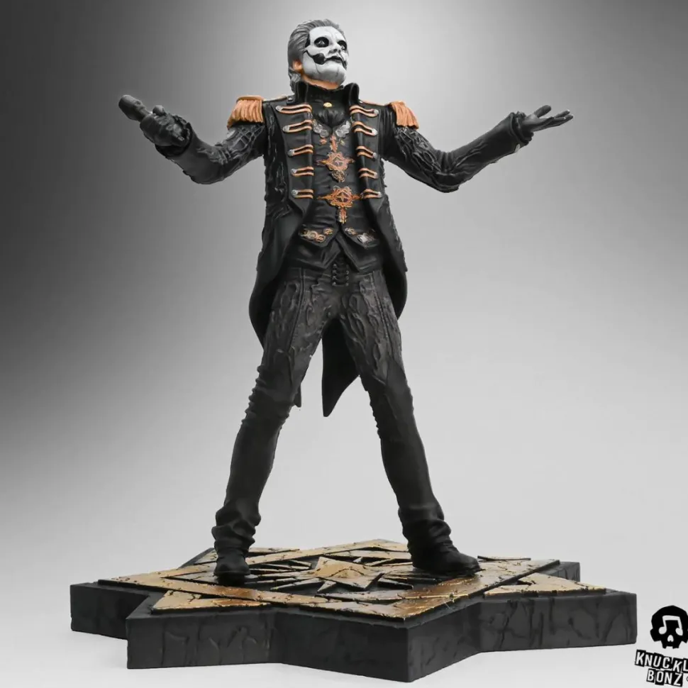 Ghost - Papa Emeritus IV (Military Jacket) Rock Iconz 1/9th Scale Statue