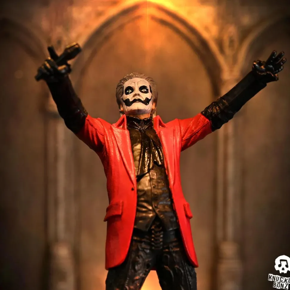 Ghost - Papa Emeritus IV (Red Jacket) Rock Iconz 1/9th Scale Statue