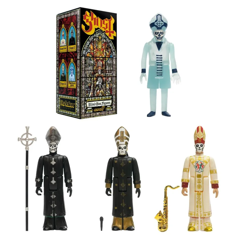 Ghost - Wave 01 Blind Box ReAction 3.75" Action Figure (Single Unit)