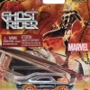 Ghost Rider - Ghost Rider Charger Hot Wheels Premium Pop Culture Real Riders 1/64th Scale Die-Cast Vehicle Replica (2025 Mix #2)