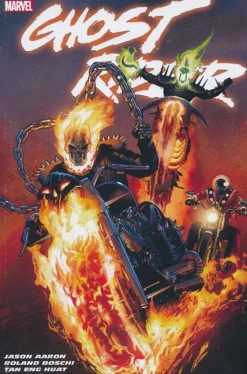 Ghost Rider - Ghost Rider by Jason Aaron Omnibus Hardcover Book (Greg Land DM Variant Cover)