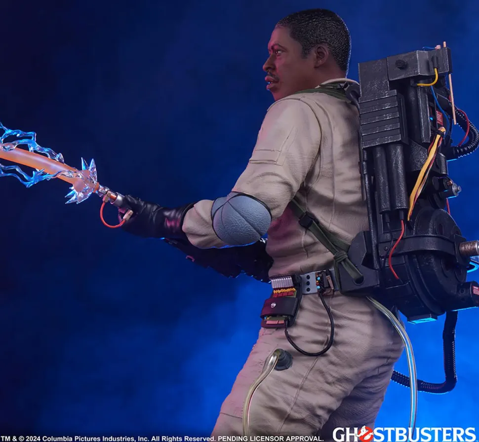 Ghostbusters (1984) - Winston Zeddemore Deluxe Edition Premier Series 1/4 Scale Statue