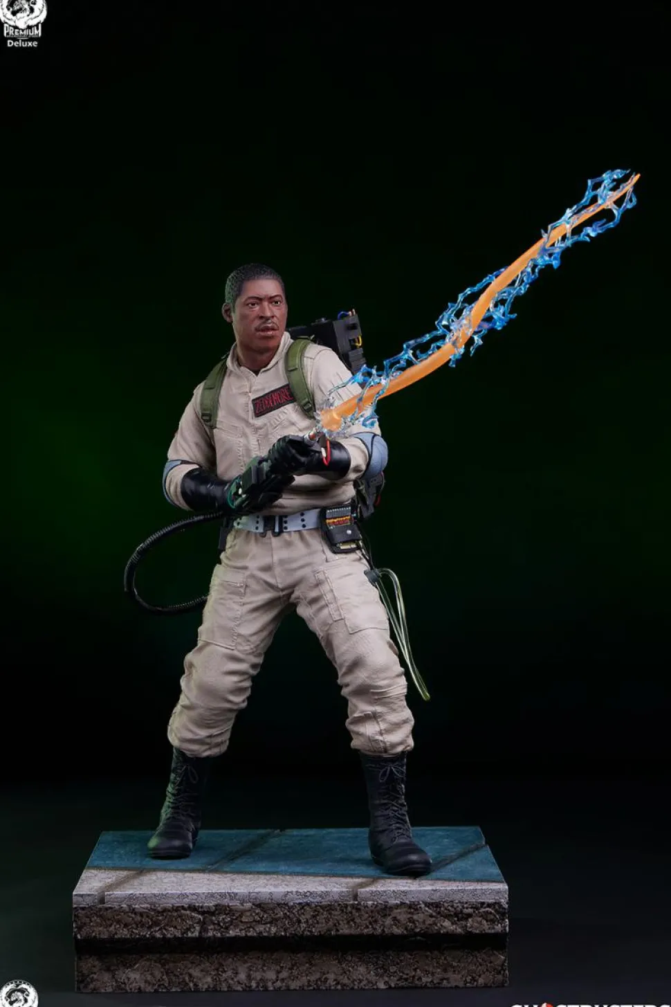 Ghostbusters (1984) - Winston Zeddemore Deluxe Edition Premier Series 1/4 Scale Statue