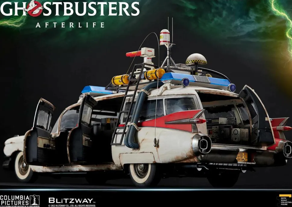 Ghostbusters: Afterlife - Ecto-1 1/6th Scale Action Figure Vehicle Accessory