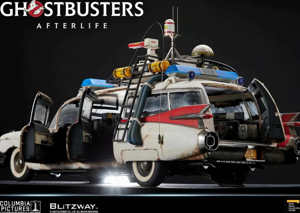 Ghostbusters: Afterlife - Ecto-1 1/6th Scale Action Figure Vehicle Accessory