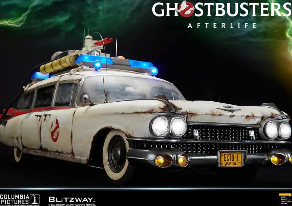 Ghostbusters: Afterlife - Ecto-1 1/6th Scale Action Figure Vehicle Accessory