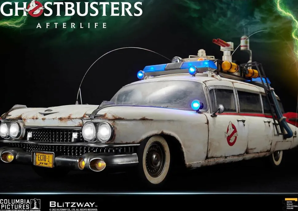Ghostbusters: Afterlife - Ecto-1 1/6th Scale Action Figure Vehicle Accessory