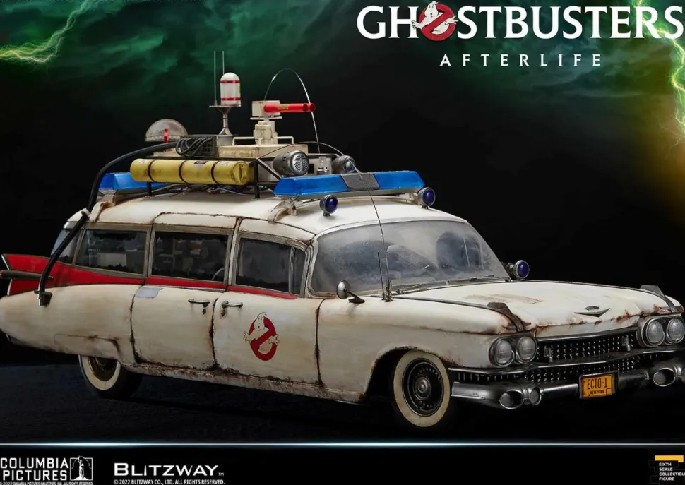 Ghostbusters: Afterlife - Ecto-1 1/6th Scale Action Figure Vehicle Accessory